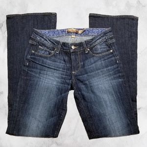 Paige embroidered bootcut Hollywood Hills jeans